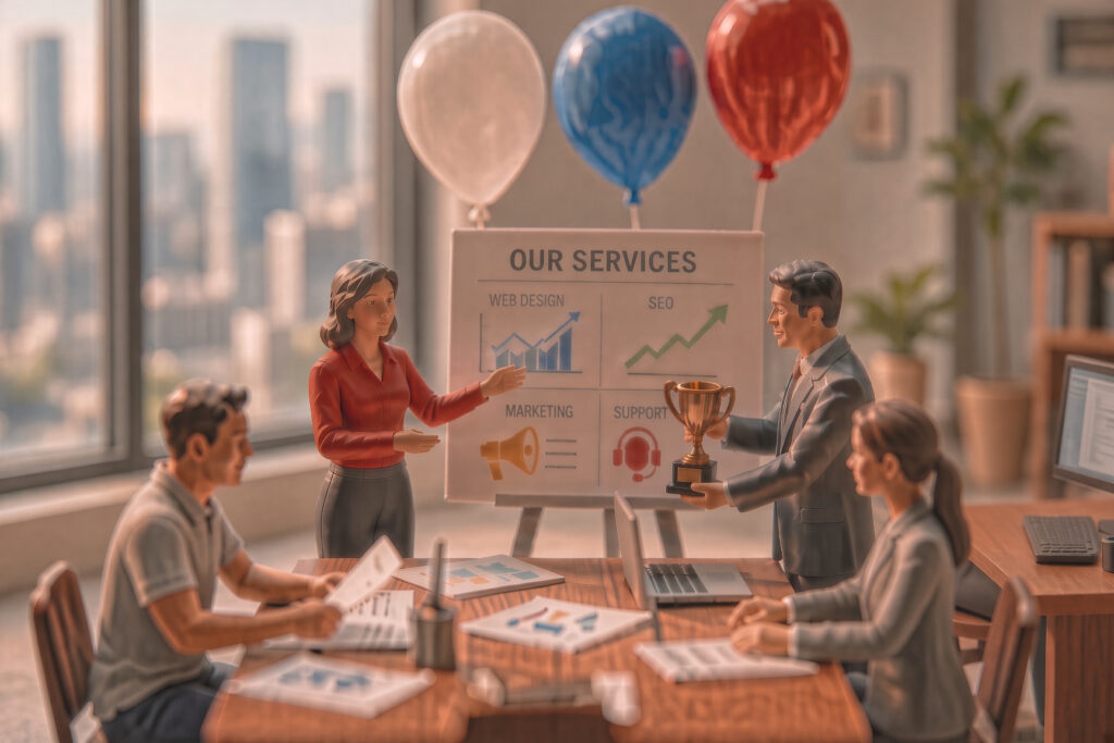 Symbolbild Services