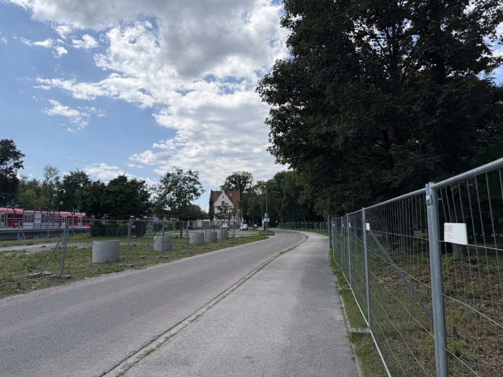 Baugelände in spe: Areal an der Schneckestraße